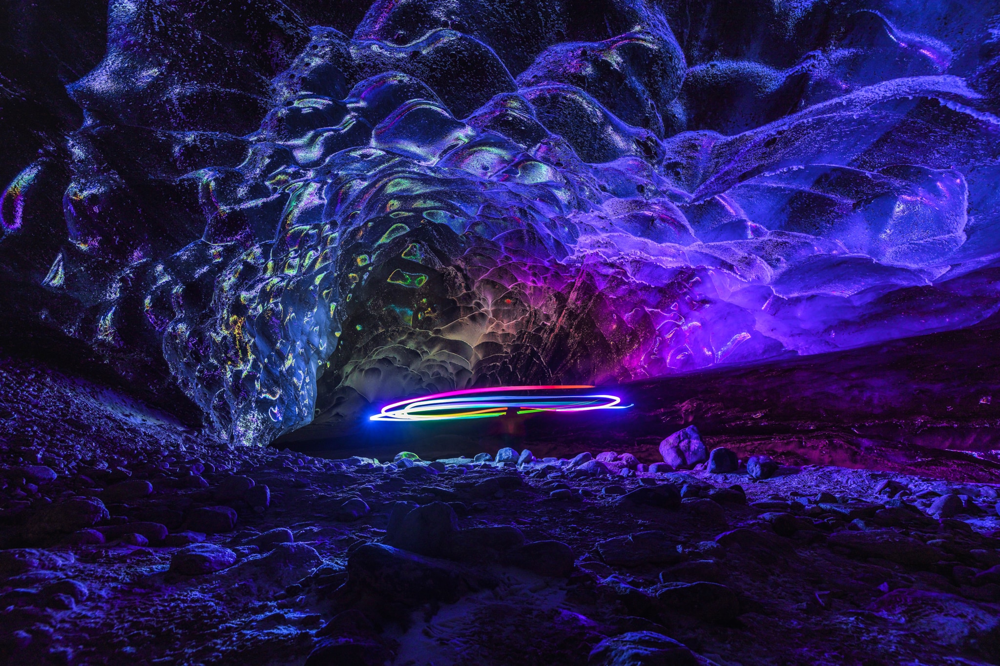 RGB ICE CAVE