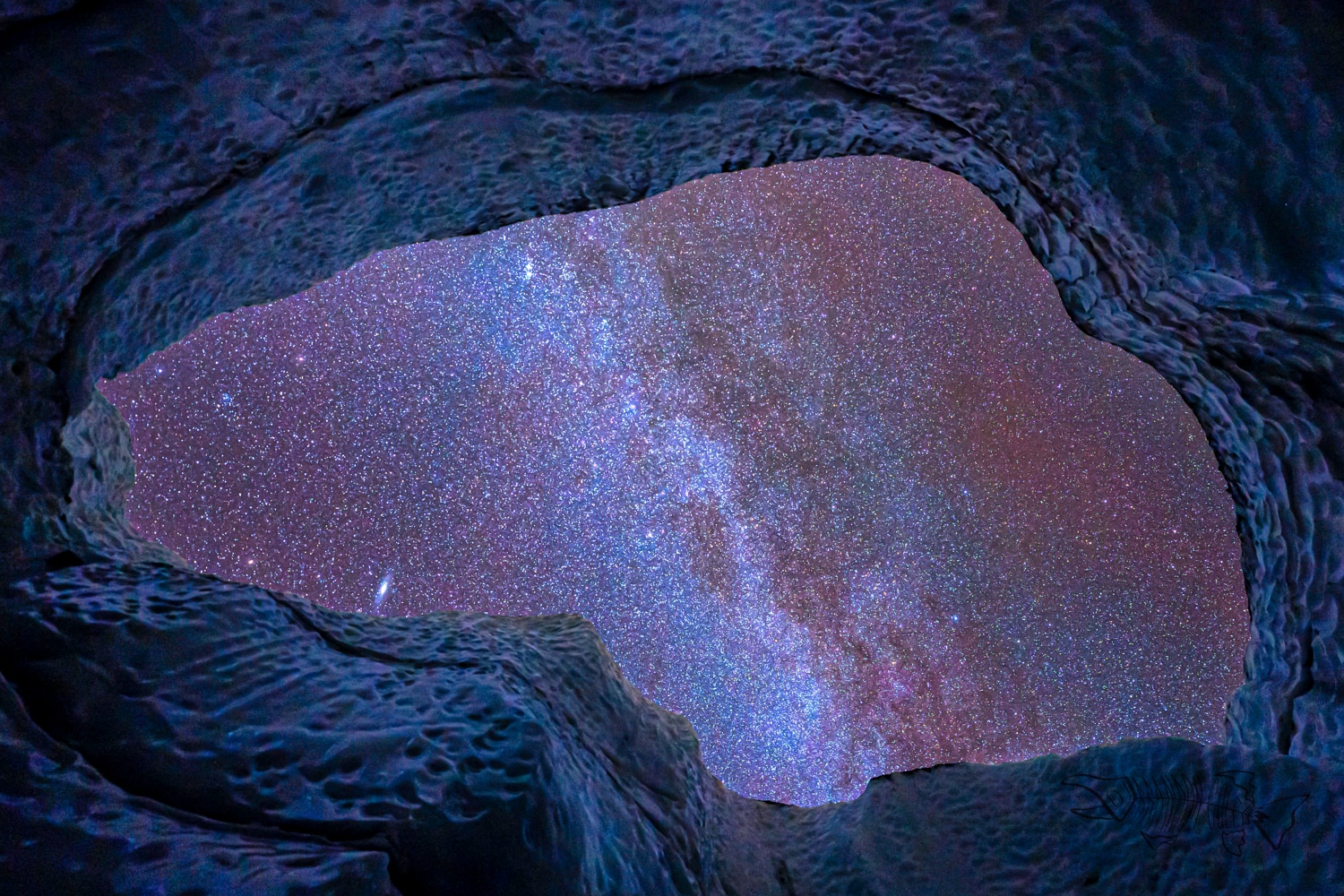 Glacier Eye to the Galaxy
